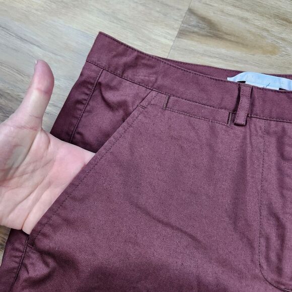 🔹️Nike Golf Burgundy Dri-Fit Pants Size 8 - Picture 7 of 11